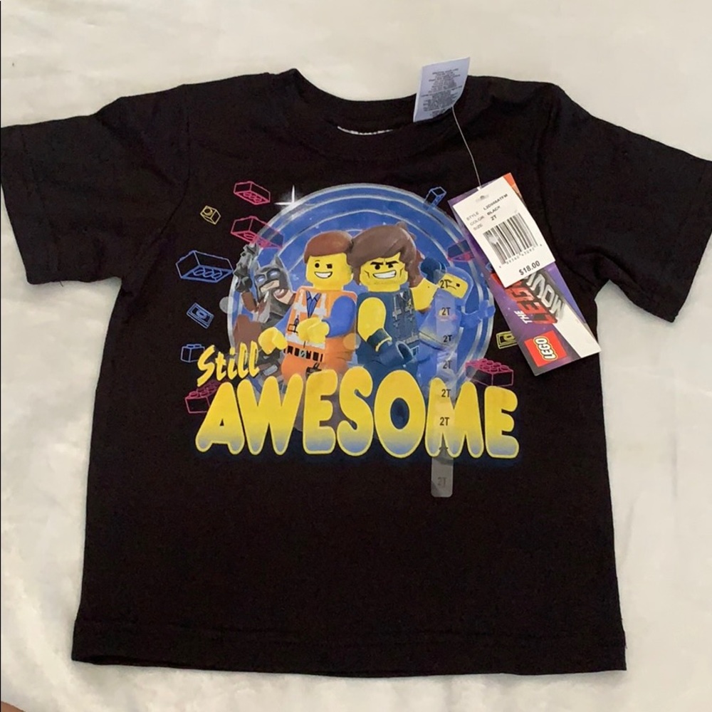 Kids the LEGO movie shirt